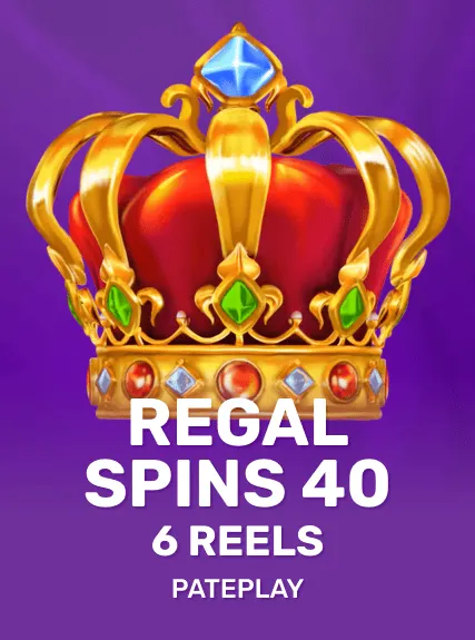 Regal Spins 40/6 reels game tile